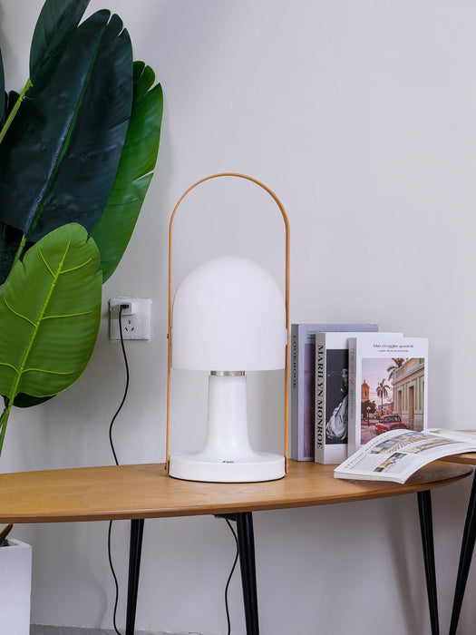 Portable Glass Charging Table Lamp - DWHOME