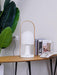 Portable Glass Charging Table Lamp - DWHOME