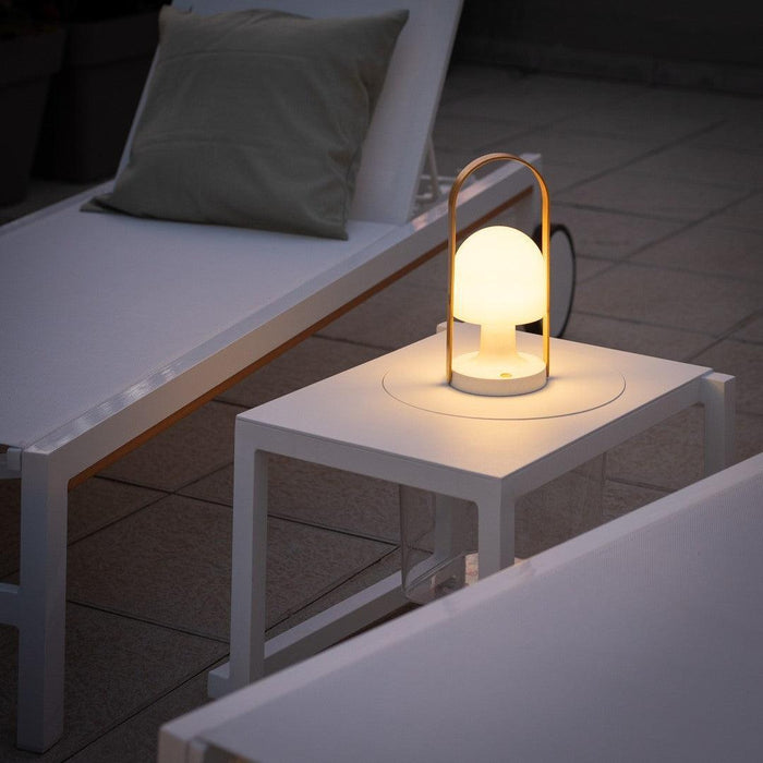 Portable Glass Charging Table Lamp - DWHOME