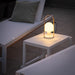 Portable Glass Charging Table Lamp - DWHOME