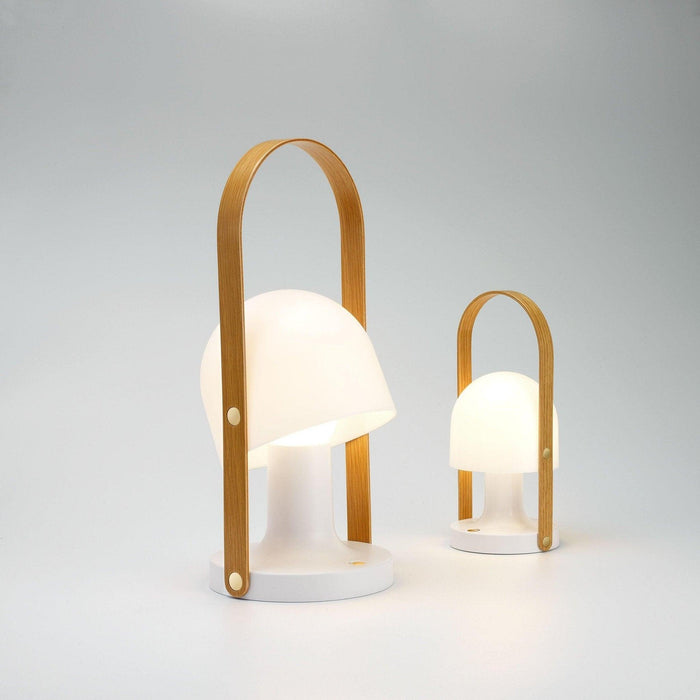 Portable Glass Charging Table Lamp - DWHOME
