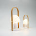 Portable Glass Charging Table Lamp - DWHOME