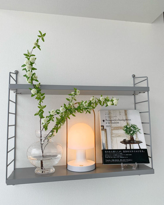 Portable Glass Charging Table Lamp - DWHOME