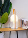 Portable Glass Charging Table Lamp - DWHOME