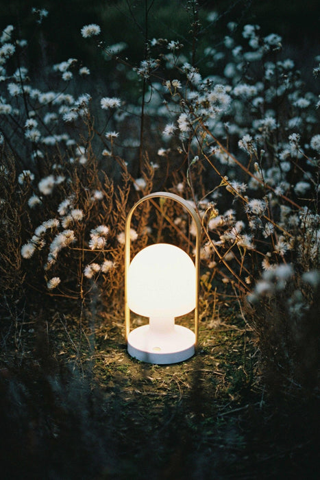 Portable Glass Charging Table Lamp - DWHOME