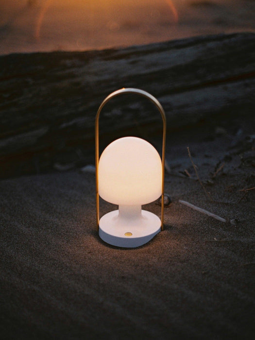 Portable Glass Charging Table Lamp - DWHOME