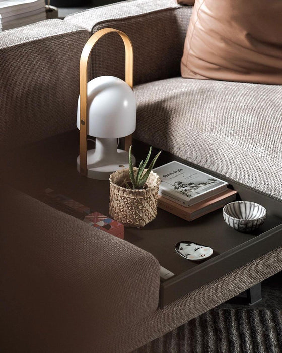 Portable Glass Charging Table Lamp - DWHOME