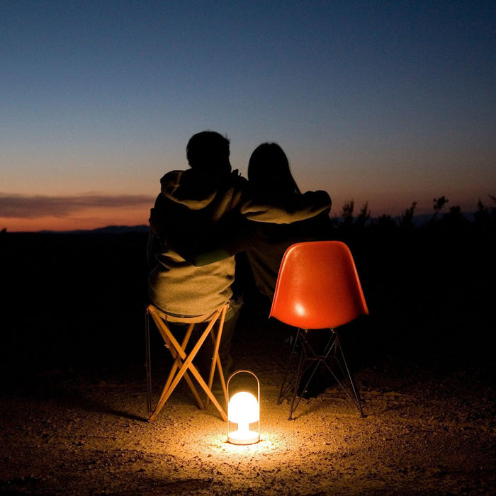 Portable Glass Charging Table Lamp - DWHOME