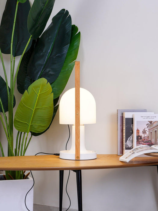 Portable Glass Charging Table Lamp - DWHOME