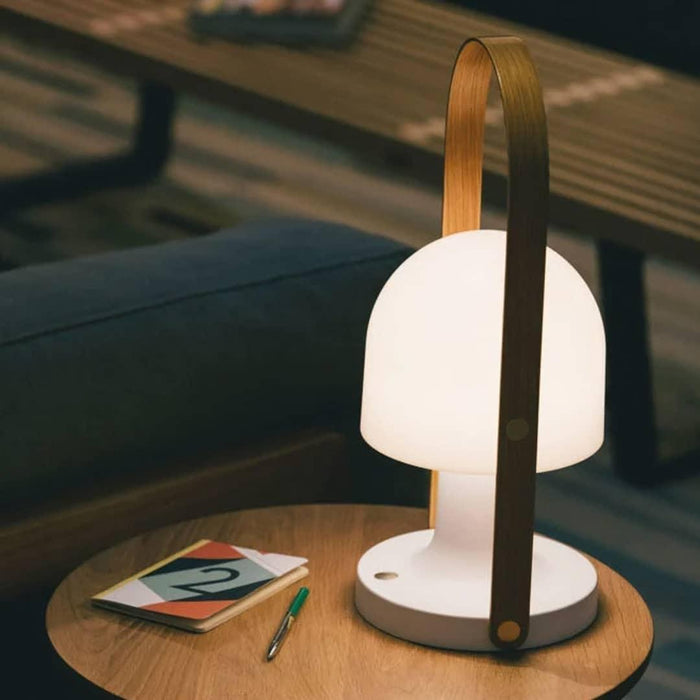 Portable Glass Charging Table Lamp - DWHOME