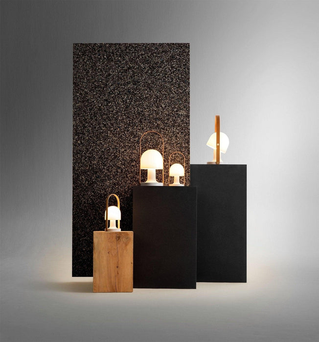 Portable Glass Charging Table Lamp - DWHOME