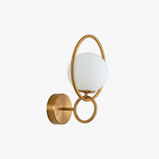 Fort Halo Gold Wall Light-DWHOME