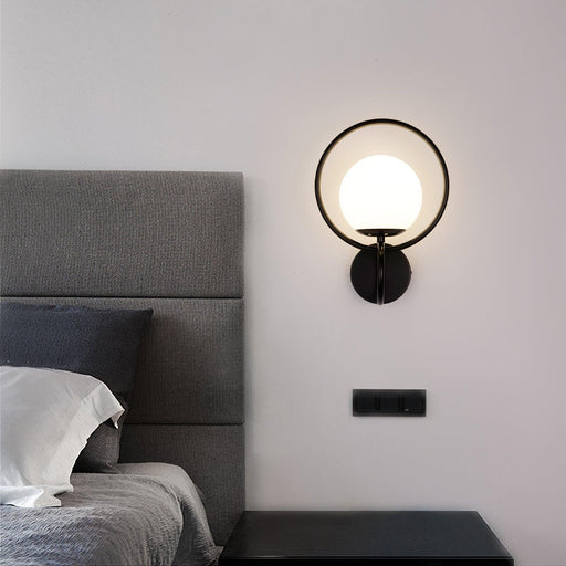 Fort Halo Gold Wall Light-DWHOME