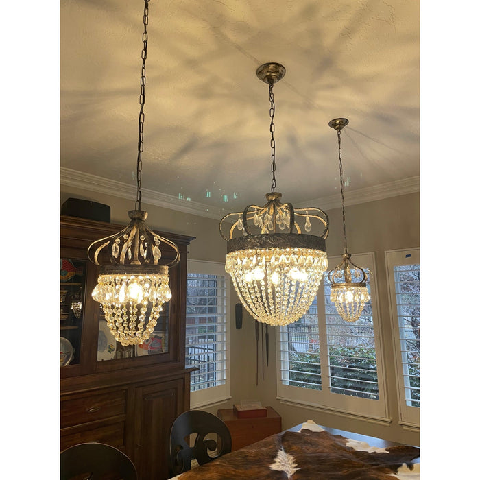 Abella Tear Drop Chandelier