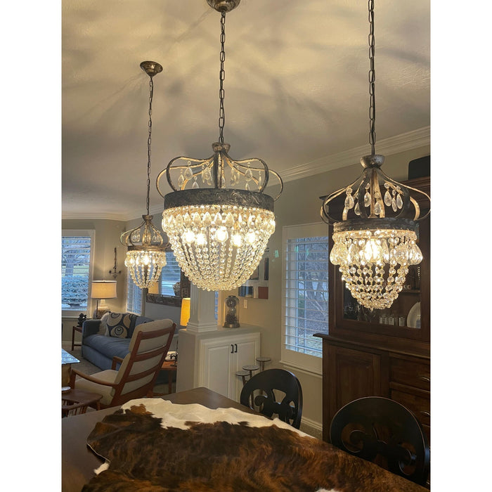 Abella Tear Drop Chandelier