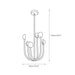 Foundry Chandelier-DWHOME