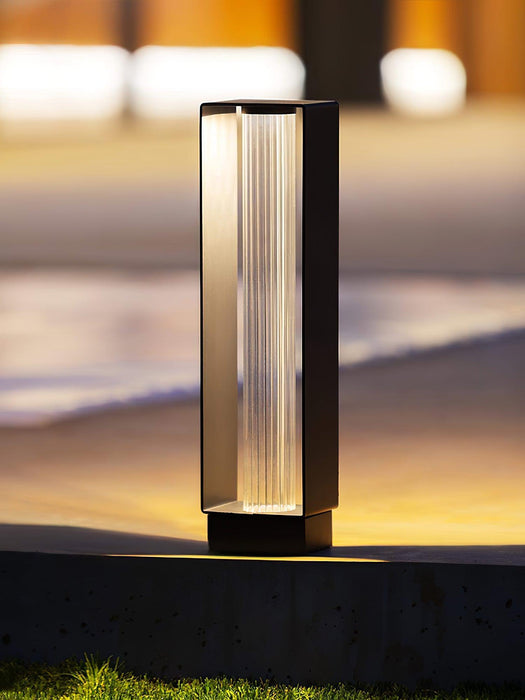 Frame Outdoor Post Lamp-DWHOME