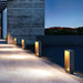 Frame Outdoor Post Lamp-DWHOME