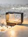 Frame Outdoor Post Lamp-DWHOME