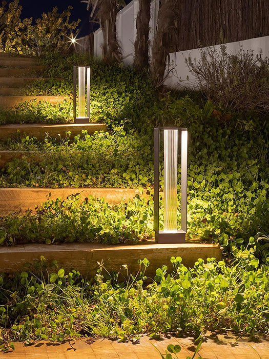 Frame Outdoor Post Lamp-DWHOME