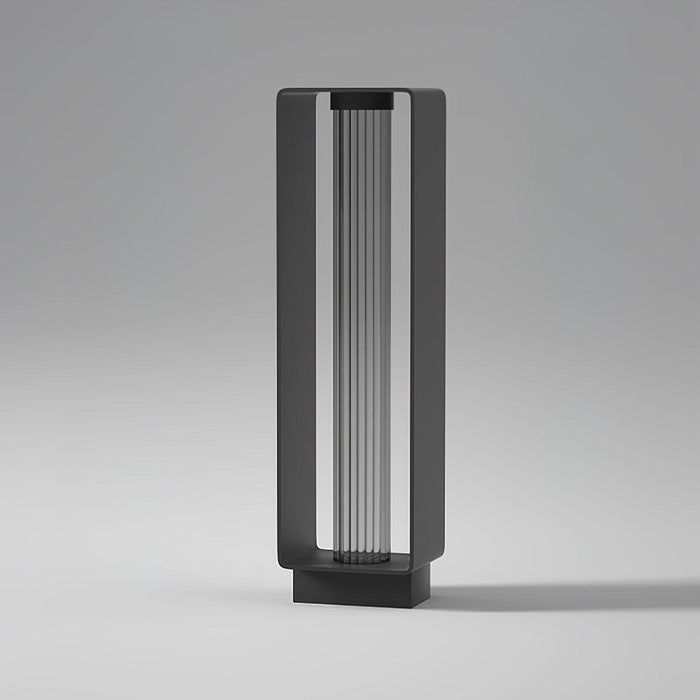 Frame Outdoor Post Lamp-DWHOME
