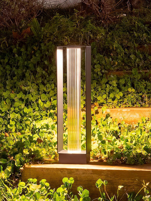 Frame Outdoor Post Lamp-DWHOME