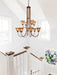 Franklin Amber Chandelier-DWHOME