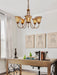 Franklin Amber Chandelier-DWHOME