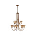Franklin Amber Chandelier-DWHOME