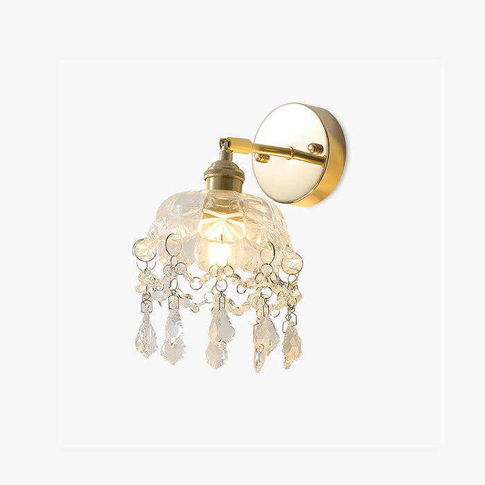 French Crystal Tassel Wall Light - Vakkerlight