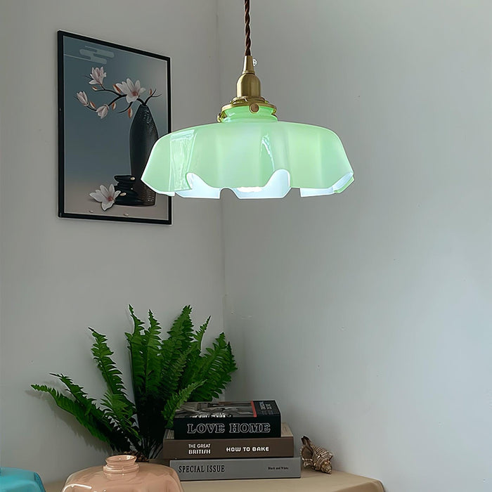 French Flower Pendant Light-DWHOME