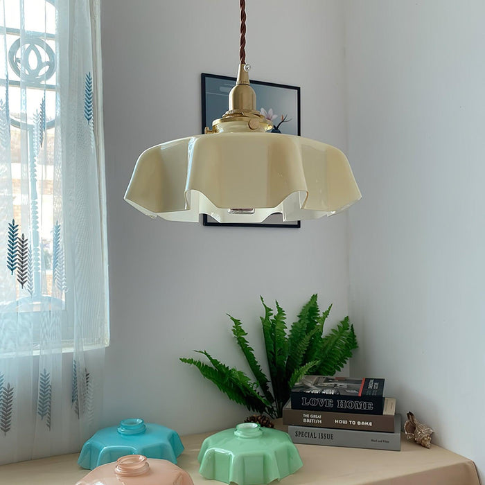 French Flower Pendant Light-DWHOME