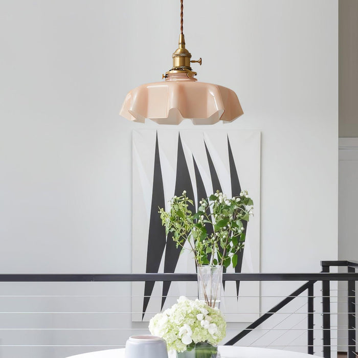 French Flower Pendant Light-DWHOME