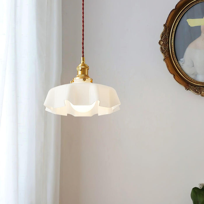 French Flower Pendant Light-DWHOME