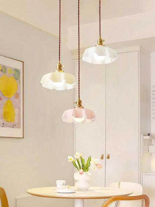 French Flower Pendant Light-DWHOME