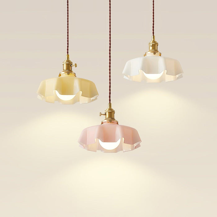 French Flower Pendant Light-DWHOME