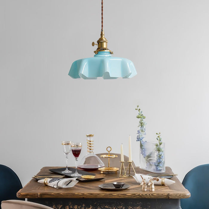 French Flower Pendant Light-DWHOME