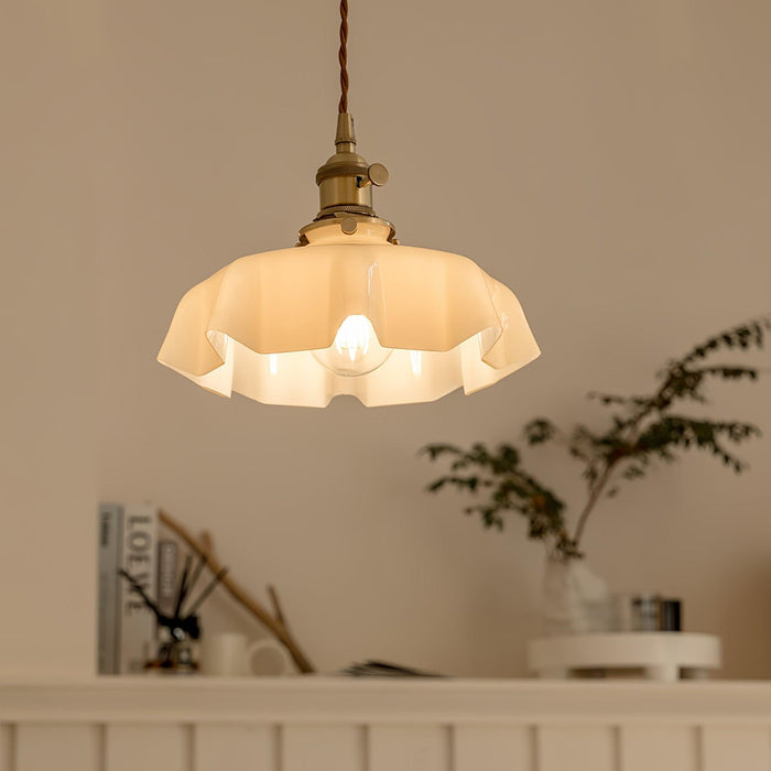 French Flower Pendant Light-DWHOME