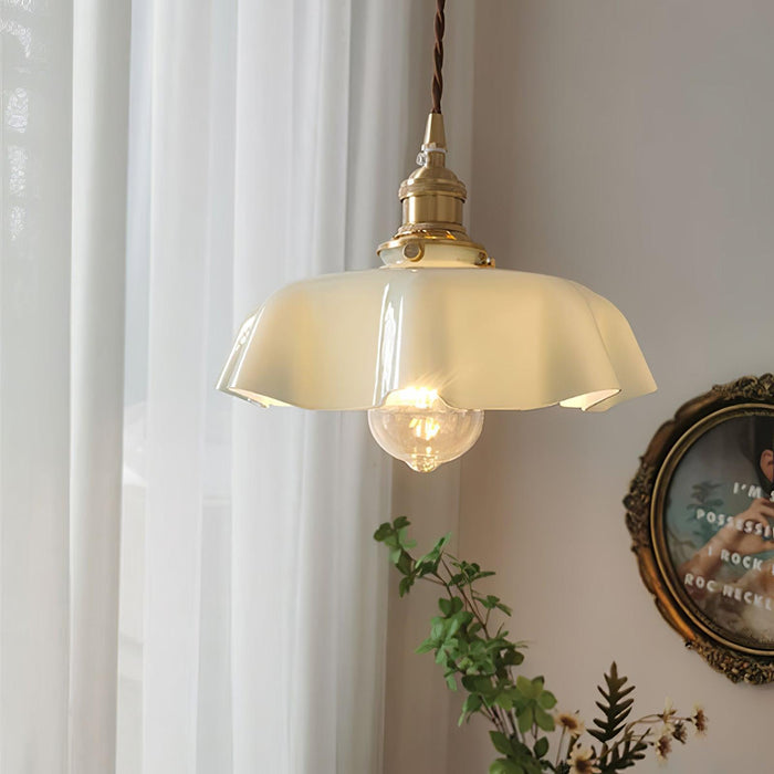 French Flower Pendant Light-DWHOME