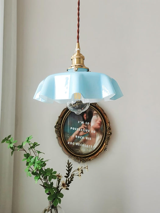 French Flower Pendant Light-DWHOME