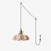 French Flower Pendant Swag Light-DWHOME