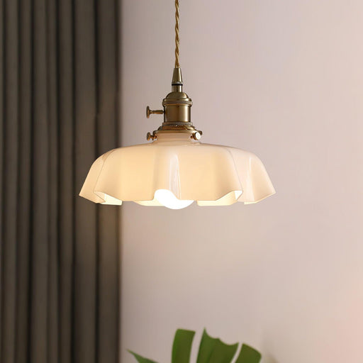 French Flower Pendant Swag Light-DWHOME