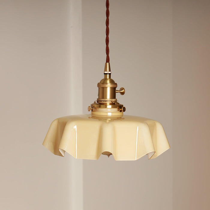 French Flower Pendant Swag Light-DWHOME