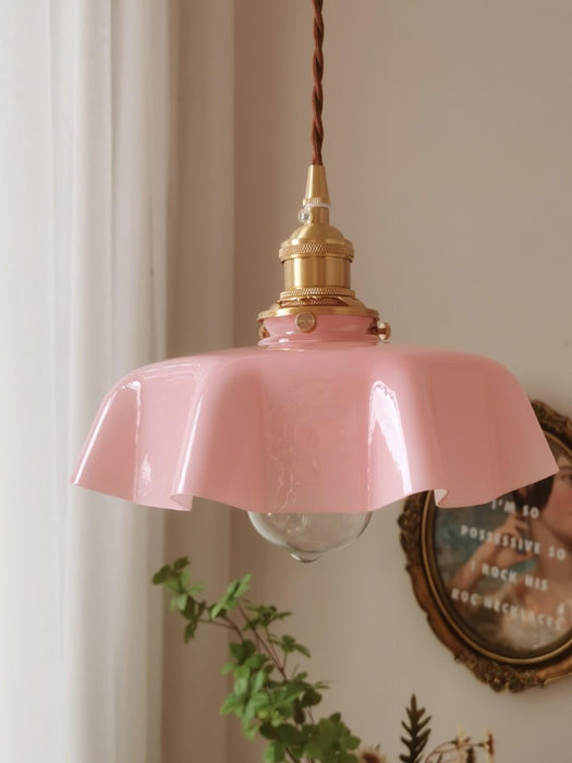 French Flower Pendant Swag Light-DWHOME