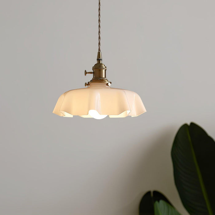 French Flower Pendant Swag Light-DWHOME