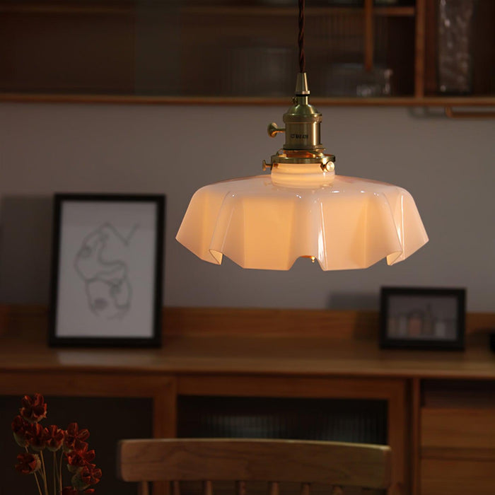 French Flower Pendant Swag Light-DWHOME
