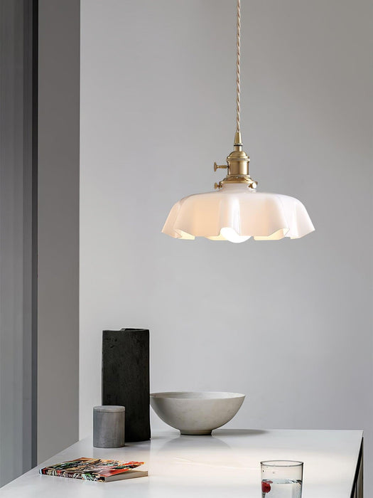French Flower Pendant Swag Light-DWHOME