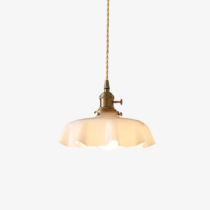French Flower Pendant Swag Light-DWHOME
