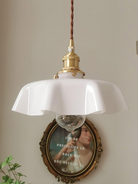 French Flower Pendant Swag Light-DWHOME