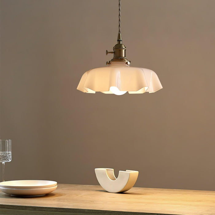 French Flower Pendant Swag Light-DWHOME